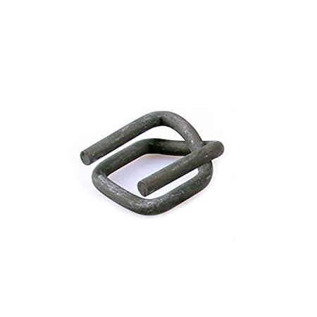Idl Packaging 1/2" Strapping Buckles, Phosphate, PK1000 BP-12